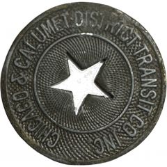 10 Cents - Chicago and Calumet District Transit Co. Inc. Hammond, Indiana