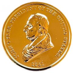 The Official Medals of America`s Presidents John Tyler