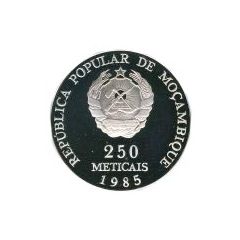 250 Meticais Independence, Silver Proof issue