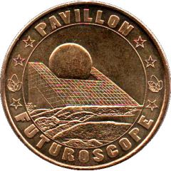 Monnaie de Paris Tourist Token - Futuroscope Pavillon