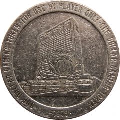 1 Dollar Gaming Token - Flamingo Hilton Casino Las Vegas