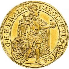 1 Ducat - Charles VI Jilove Mining Ducat - Prague
