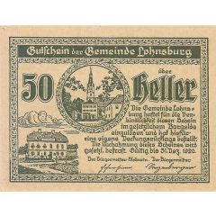 50 Heller Lohnsburg