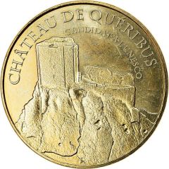 Monnaie de Paris Tourist Token - Château de Quéribus Candidat à l`Unesco
