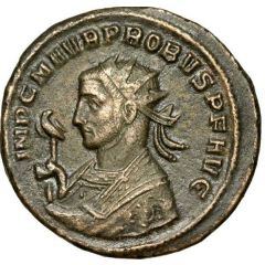 Antoninianus - Probus SOLI INVICTO A or SOLI INVICTO AVG, Sol