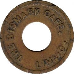 Token - The Bismark Cafe Lima, Ohio