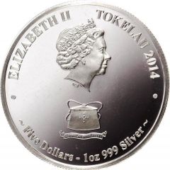 5 Dollars - Elizabeth II Yellowfin Tuna