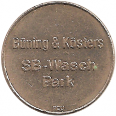 Car Wash Token Büning and Kösters, SB-Wasch Park