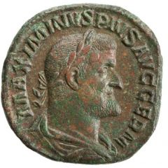 Sestertius - Maximinus Thrax P M TR P IIII COS P P S C