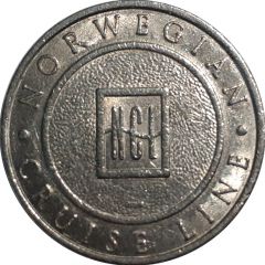 25 Cent Gaming Token - Norwegian Cruise Line