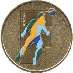 Jeton touristique - Monnaie de Paris - Paris 2024 - Médaillon F - Football