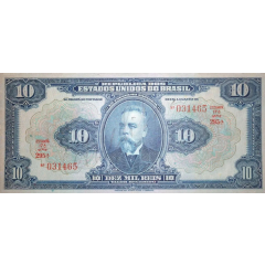 10 Mil Réis Thesouro Nacional, 17th. Print