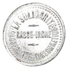 5 Centimes - La Solidarité - Coopérative de consommation Basse-Indre