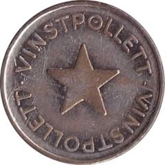 Game Token - Vinstpollett Star