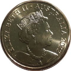 1 Dollar - Elizabeth II 6th Portrait - The Great Aussie Coin Hunt 3 - Letter C