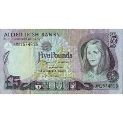 5 Pounds Allied Irish Banks