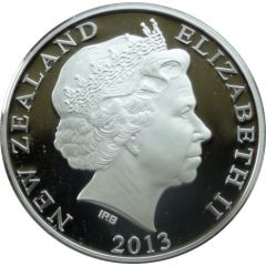 1 Dollar - Elizabeth II 4th Portrait, Birth of Prince George