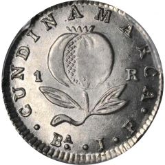 1 Real Pre-republican - Republic of Colombia