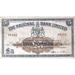 5 Pounds National Bank