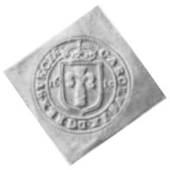 2 Öre - Karl IX Struck on square flan