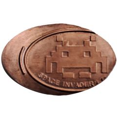 Elongated Coin - Space Invaders