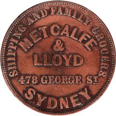 1 Penny - Metcalfe and Lloyd Sydney, New South Wales