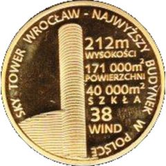 Token - Zloty Dolny Śląsk Wroclaw - Sky Tower