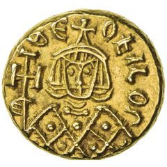 Solidus - Theophilos Syracuse, Θεοφιlος on both sides