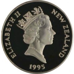 5 Dollars - Elizabeth II 3rd Portrait, James Clark Ross