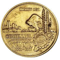Token - Kansas Centennial Rice County