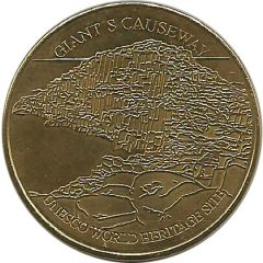 Medal - Giant`s Causeway and Carrick-a-Rede Rope Bridge Northern Ireland