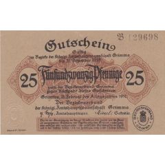 25 Pfennigs