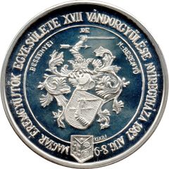 Medal - 17th conference of the Hungarian Coin Collectors Association