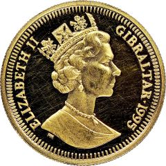 1/5 Crown - Elizabeth II Peter Rabbit, Gold Proof