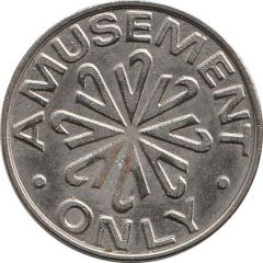 Game Token - Amusement Only stylized crown