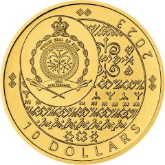 10 Dollars - Charles III Golden Eagle
