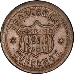 Civil War Patriotic Token - United States Copper