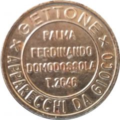 Jukebox Token - Gettone Apparecchi Da Gioco Domodossola