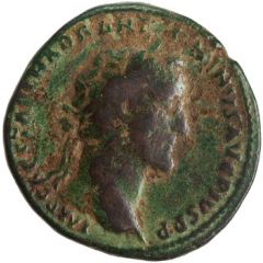 Sestertius - Antoninus Pius TR POT XV COS IIII S C, Annona