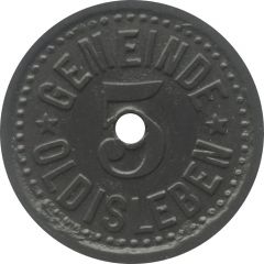 5 Pfennig - Oldisleben