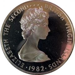 5 Dollars - Elizabeth II White-tailed Tropicbirds, Silver Proof