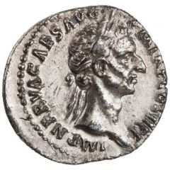 Denarius - Nerva FORTVNA AVGVST, Fortuna