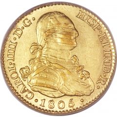 2 Escudos - Carlos IV