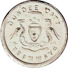1 Penny Transport Token - Dundee City