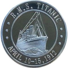 Medal - Elizabeth II R.M.S. Titanic