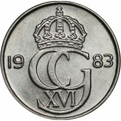 25 Öre - Carl XVI Gustaf