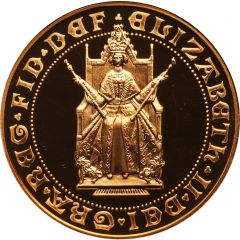 5 Sovereigns- Elizabeth II Gold Sovereign Anniversary