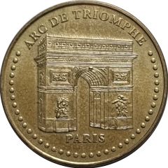 Monnaie de Paris Tourist Token - Paris Arc de Triomphe