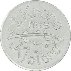 1 Krone J. F. Kjølbro