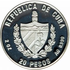 20 Pesos José Raúl Capablanca